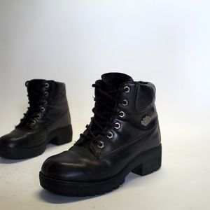 Chunky Harley Davidson Boots